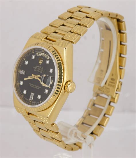 18k gold rolex president day-date|Rolex presidential gold 36mm.